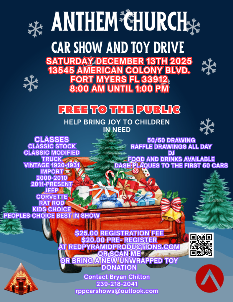 car show in fort myers florida on december 13
