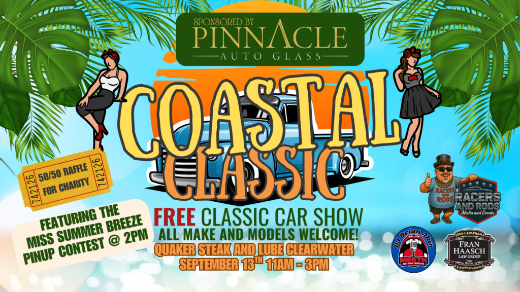 car show in clearwater florida on september 13