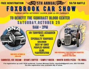 car show in parrish florida on october 25