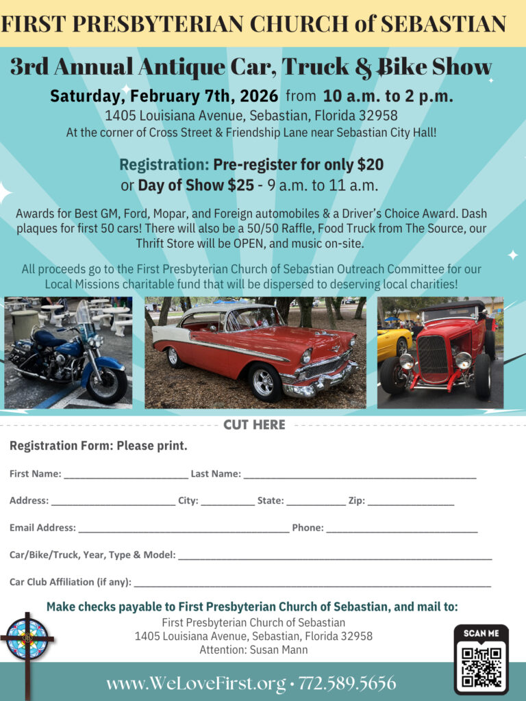 car show in sebastian florida on february 7