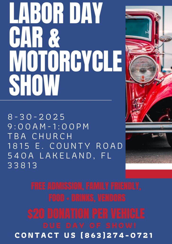 car show in lakeland florida on august 30