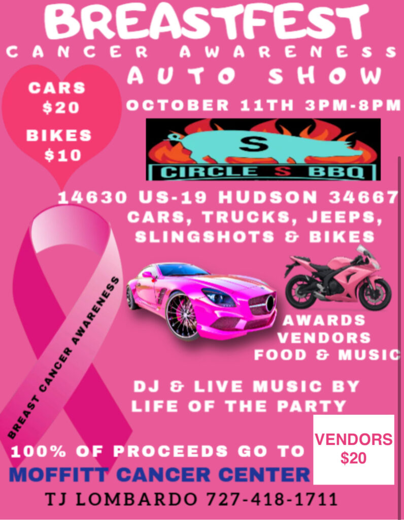 car show in hudson florida on october 11