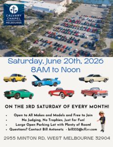 car show in melbourne florida on june 20