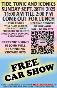 car show in indian harbor beach florida on september 28