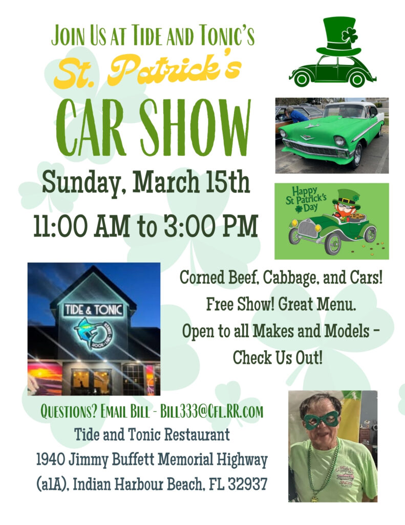 car show in indian harbor beach florida on