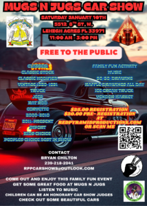 car show in lehigh acres florida on january 10