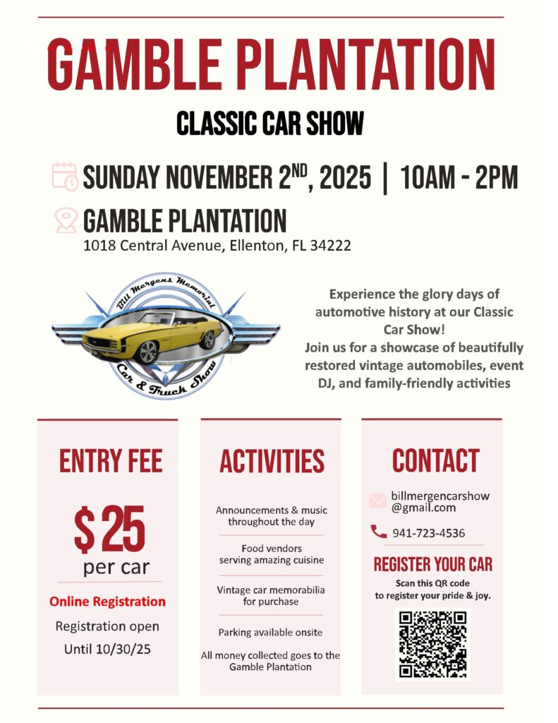 car show in ellenton florida on november 2
