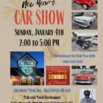 car show in indian harbor beach florida on january 4