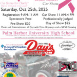 car show in palm harbor florida on october 25