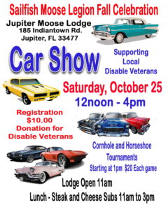 car show in jupiter florida on october 25
