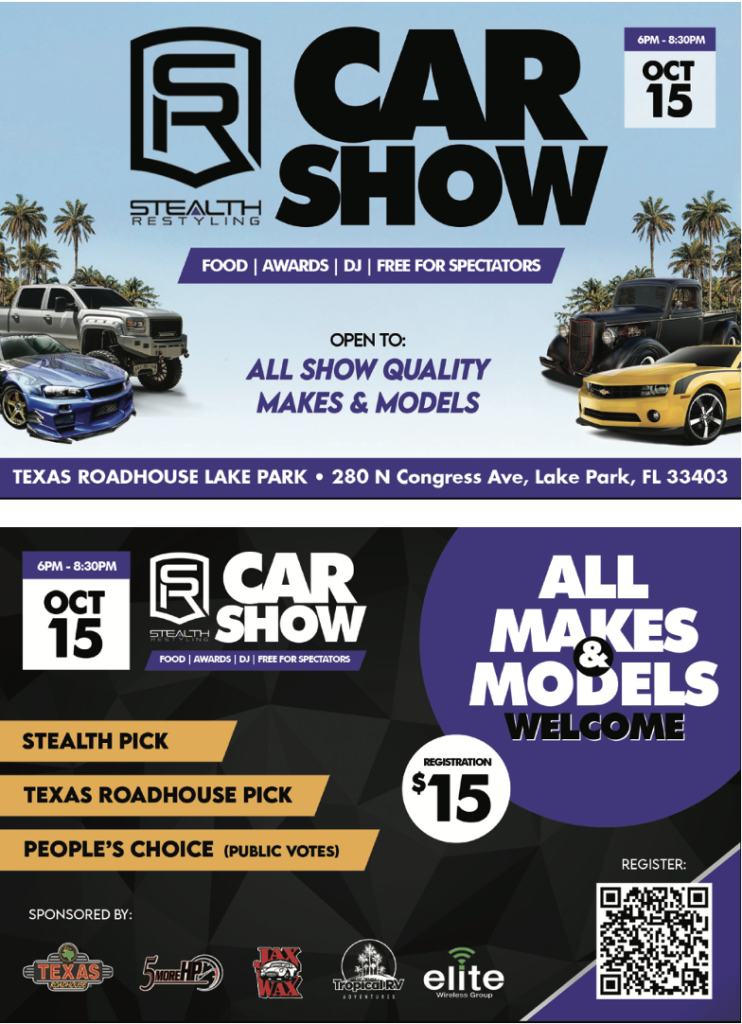 car show in lake park florida on wednesdays