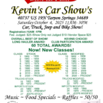 car show in tarpon springs florida on october 4