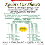 car show in tarpon springs florida on december 6