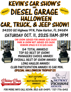 car show in palm harbor florida on october 11