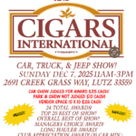 car show in lutz florida on december 7