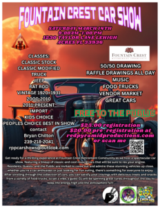 car show in lehigh acres florida on march 14