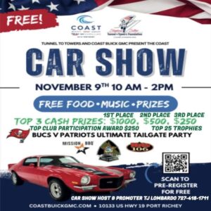 car show in port richey florida on november 9