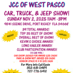 car show in port richey florida on november 2
