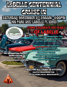 car show in labelle florida on november 8