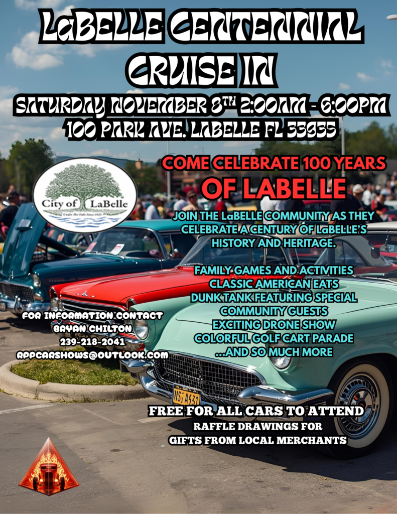 car show in labelle florida on november 8