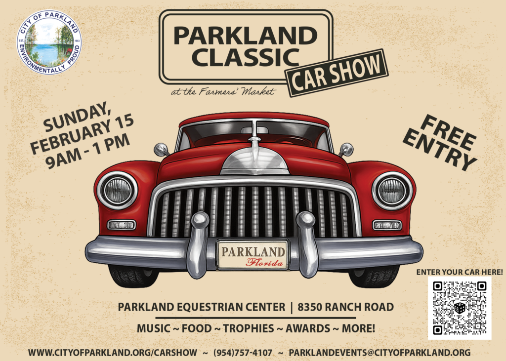car show in parkland florida on february 15