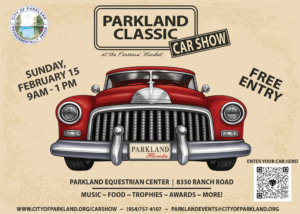 car show in parkland florida on february 15