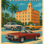 car show rally in jupiter palm beach florida on october 4