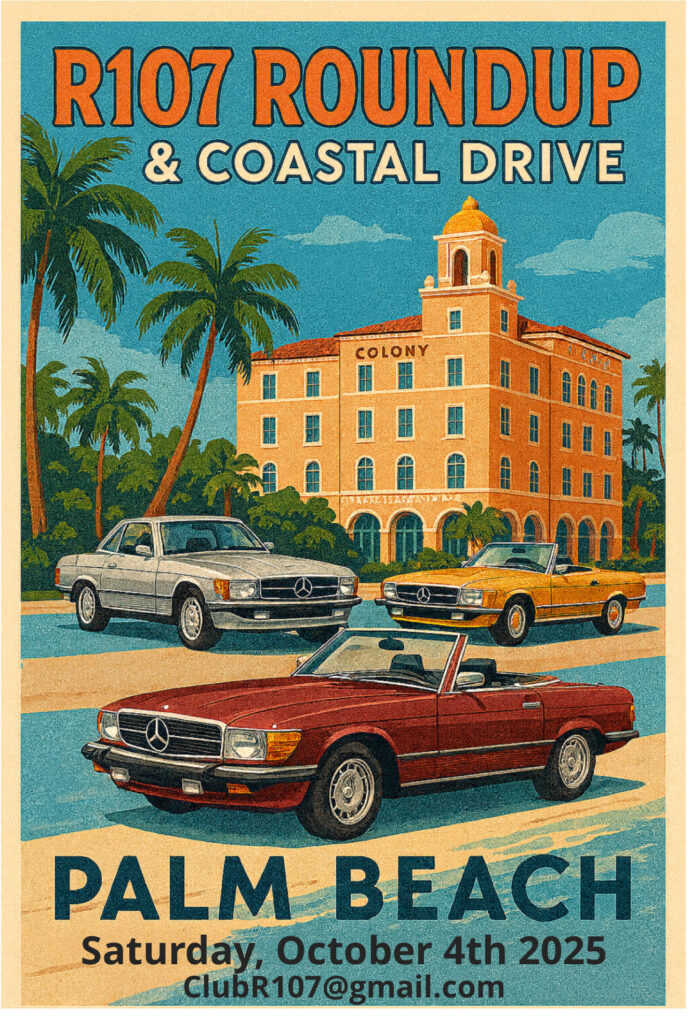 car show rally in jupiter palm beach florida on october 4