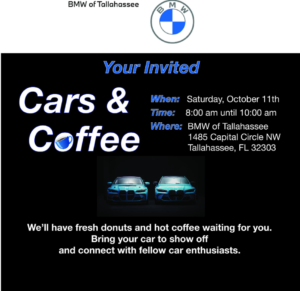 car show in tallahassee florida on october 11