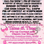 car show in indian harbour beach florida on october 12