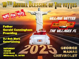 corvette show in wildwood florida on october4