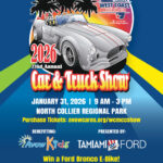 car show in naples florida on january 31