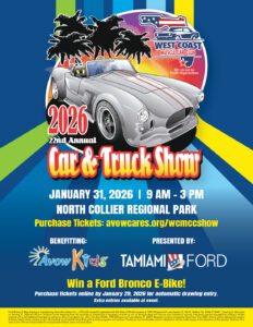 car show in naples florida on january 31