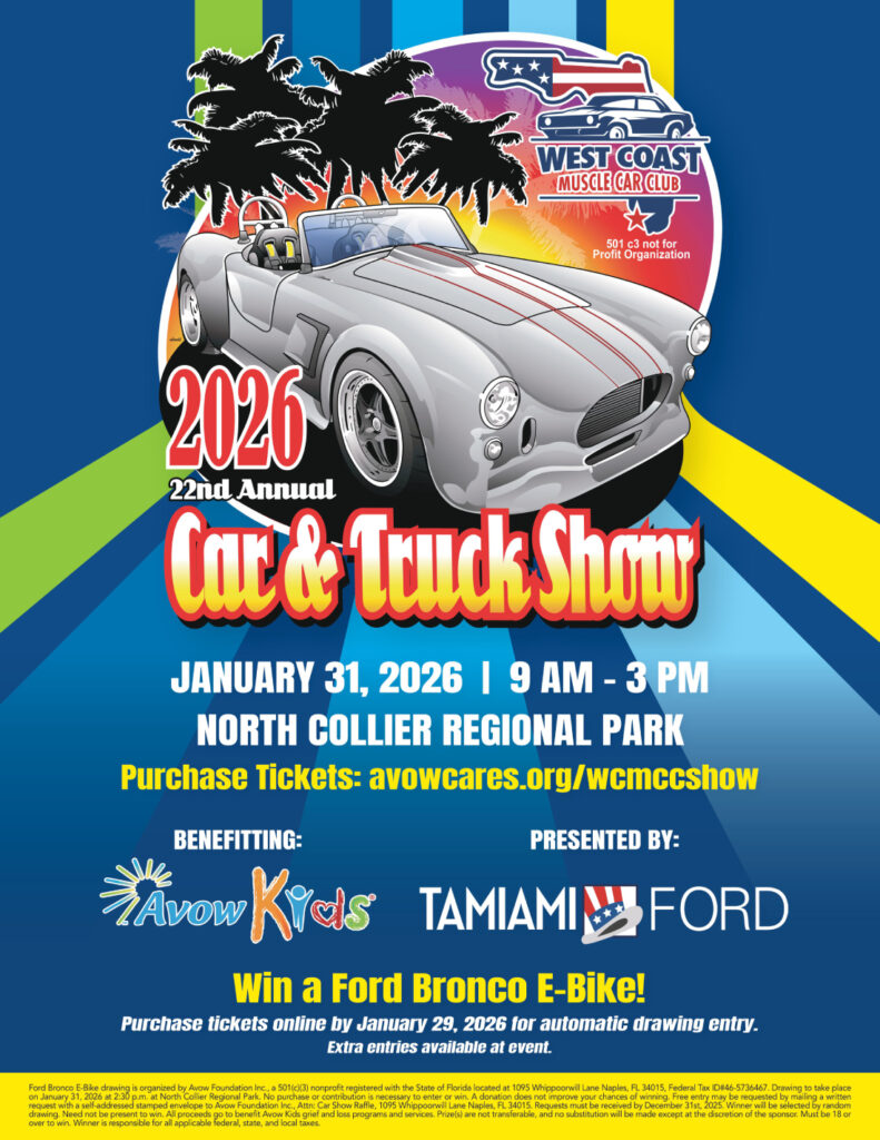 car show in naples florida on january 31