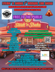 car show in fort myers florida on november 1