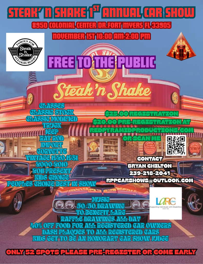 car show in fort myers florida on november 1