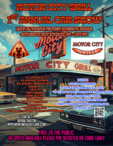 car show in fort myers florida on may 9