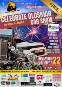 car show in oldsmar florida on november 22