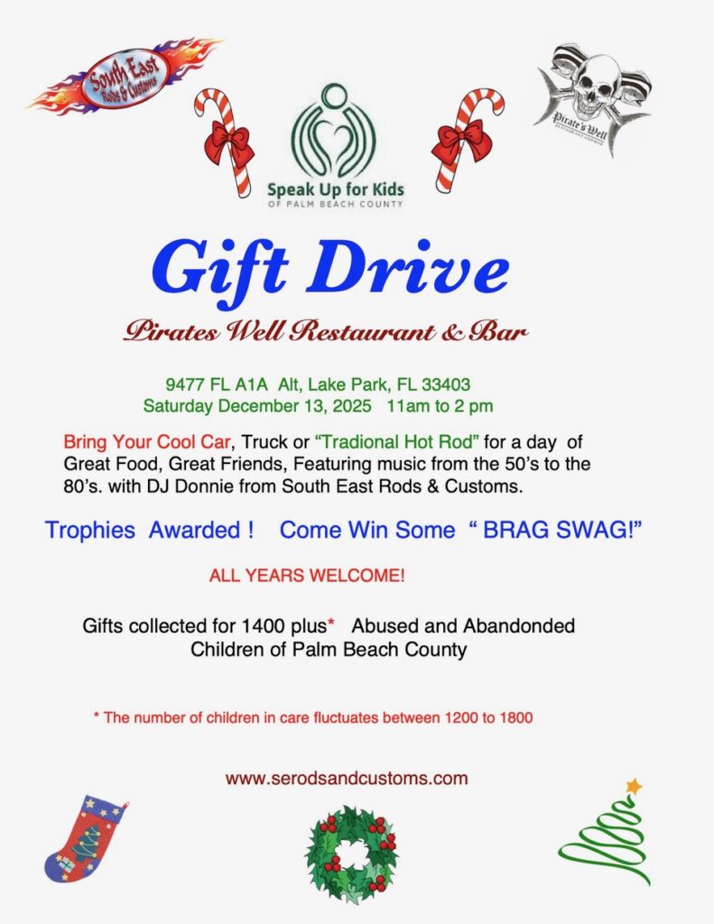 car show in lake park florida on december 13