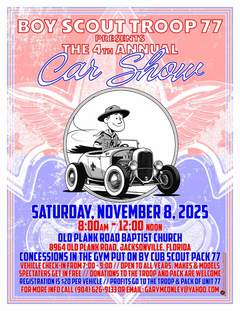 car show in jacksonville flroida on november 8