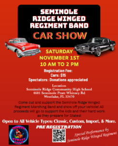 car show in westlake florida on november 1