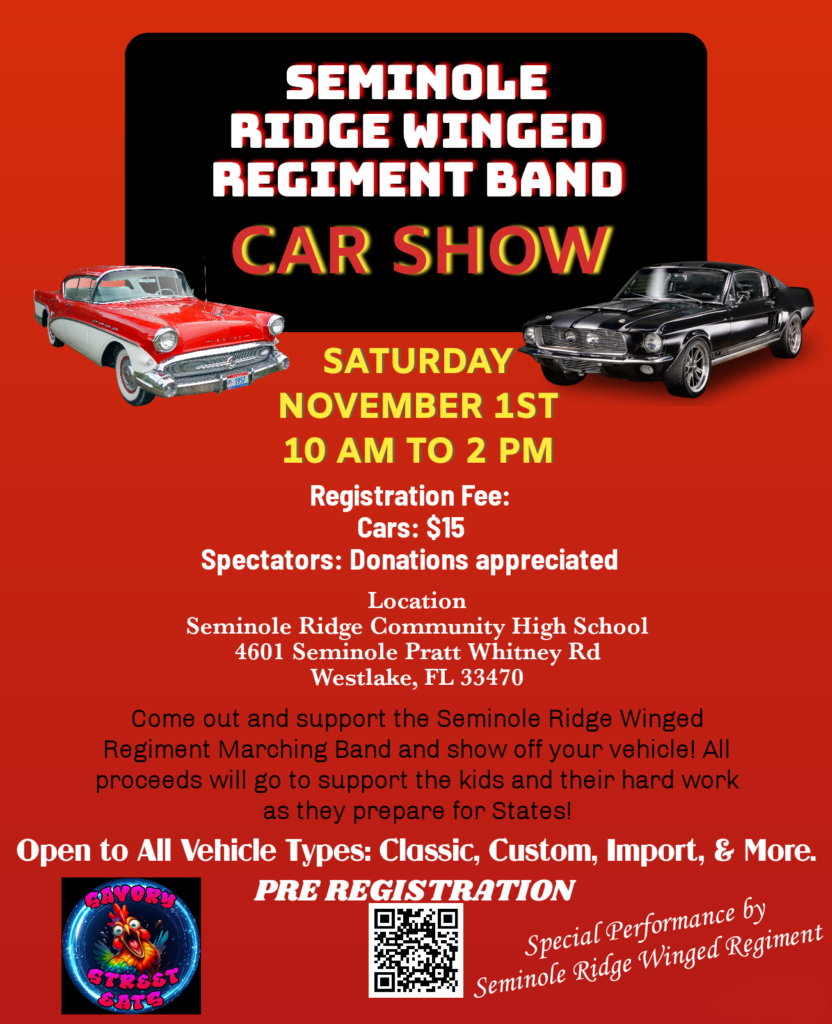 car show in westlake florida on november 1