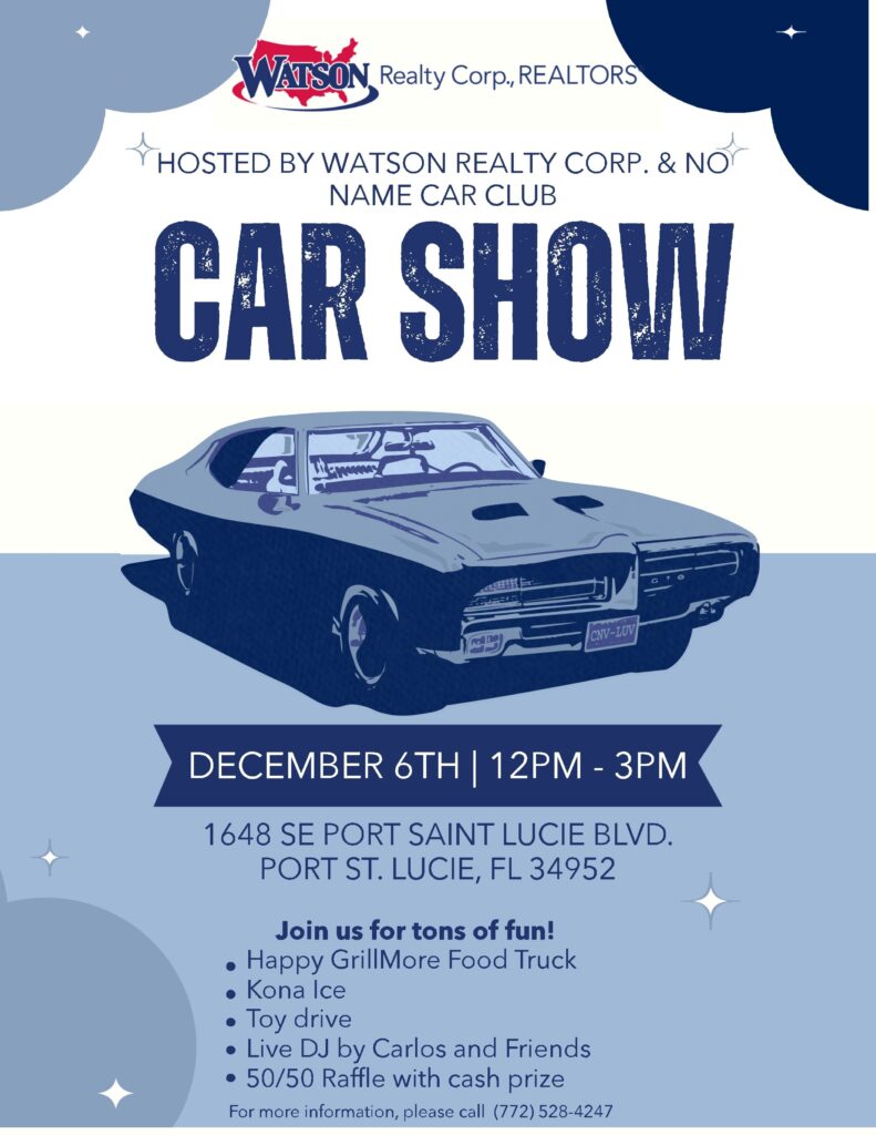 car show in port st lucie florida on december 6