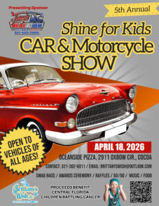 car show in cocoa florida on april 18