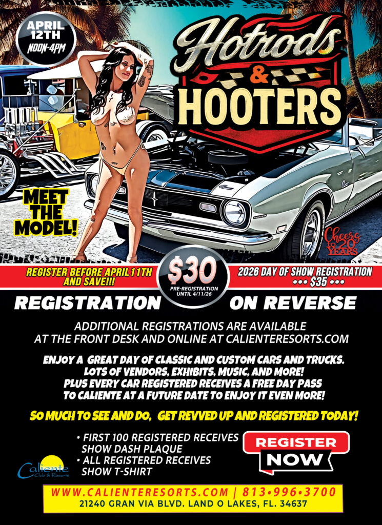 car show in land o lakes florida on april 12
