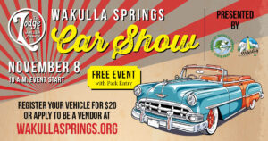 car show in wakulla springs florida on november 8
