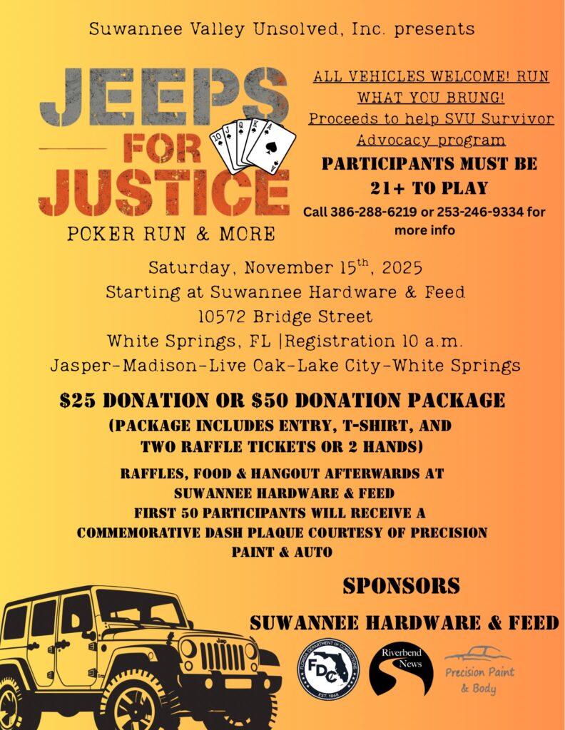 jeep show in white springs florida on november 15