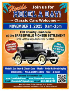 car show in barberville florida on november 1