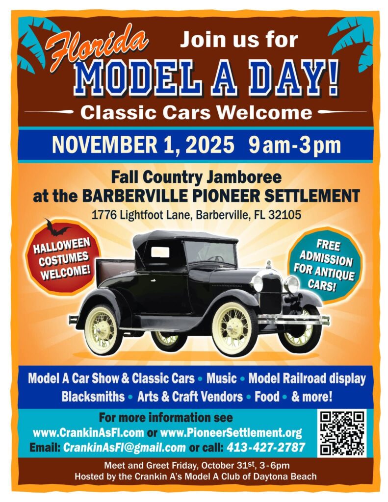 car show in barberville florida on november 1