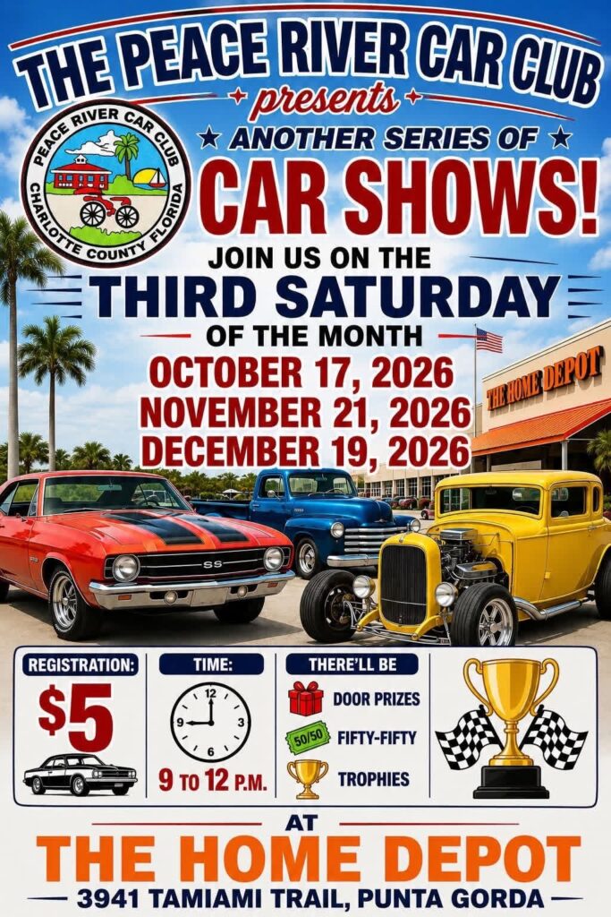 car show in punta gorda florida on saturday